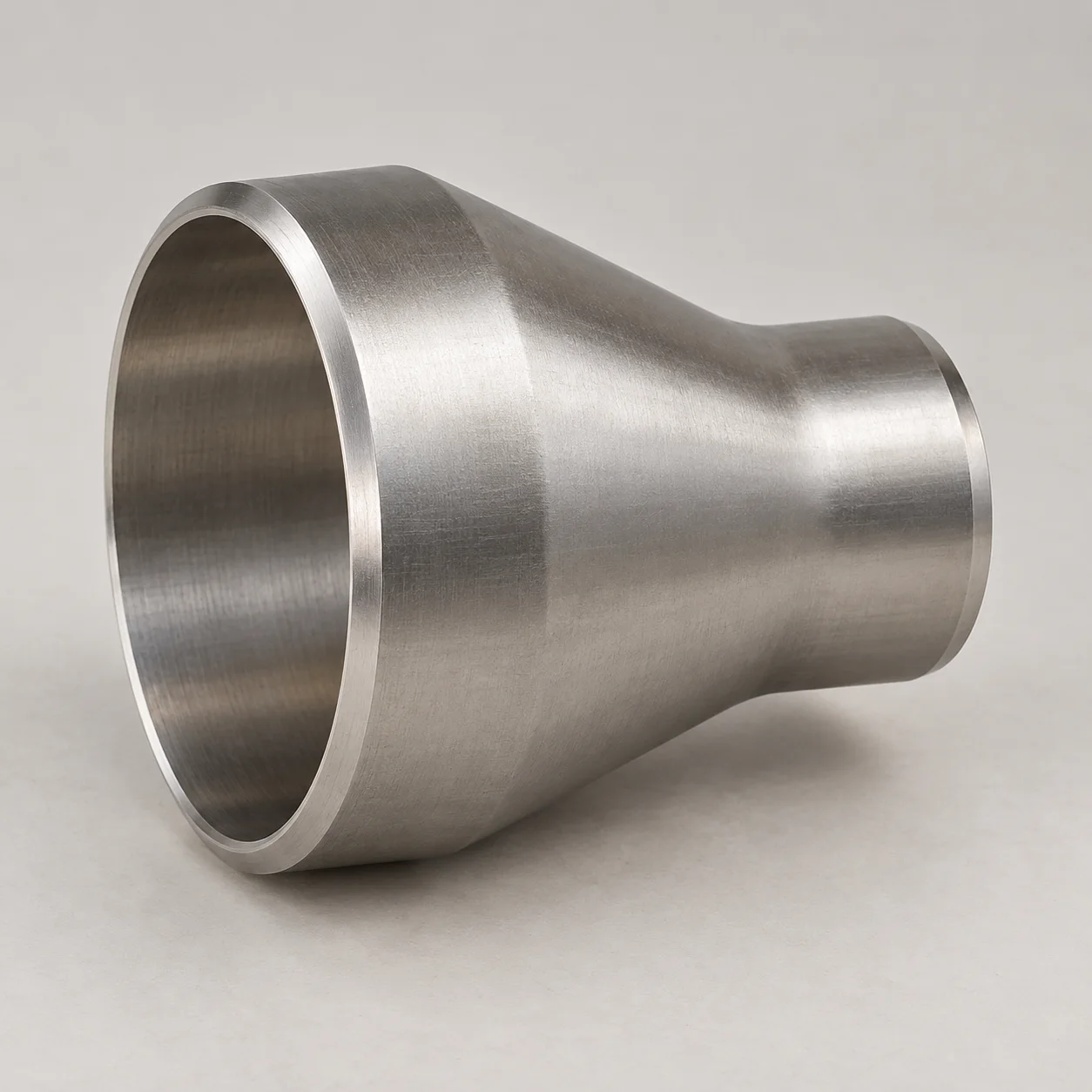Representative AI-generated stainless steel reducer