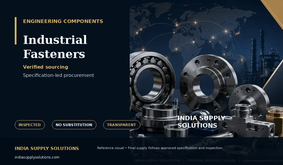 Industrial Fasteners — India Supply Solutions sourcing visual