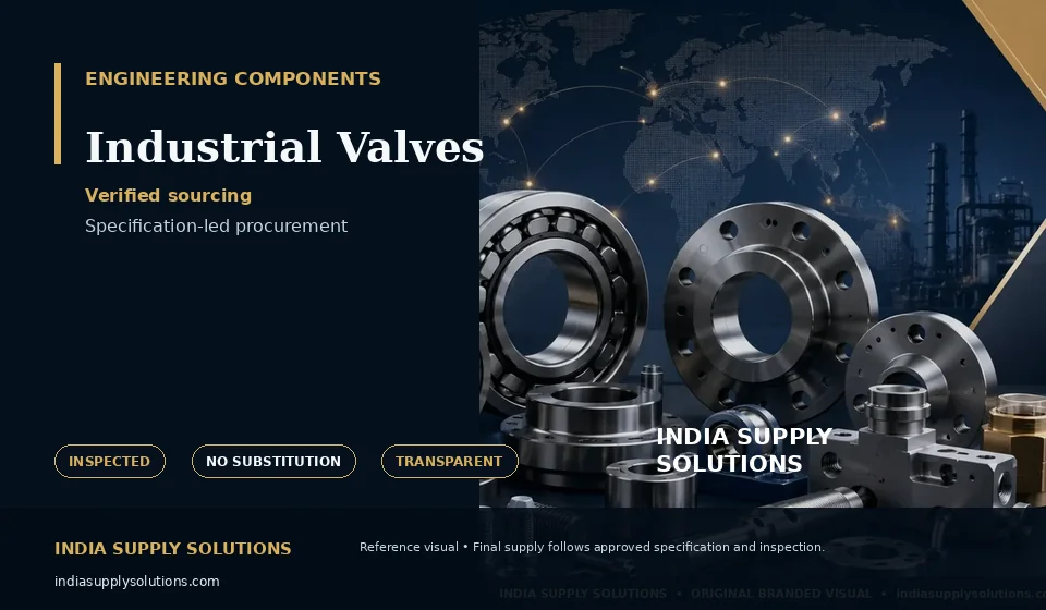 Industrial Valves — India Supply Solutions sourcing visual