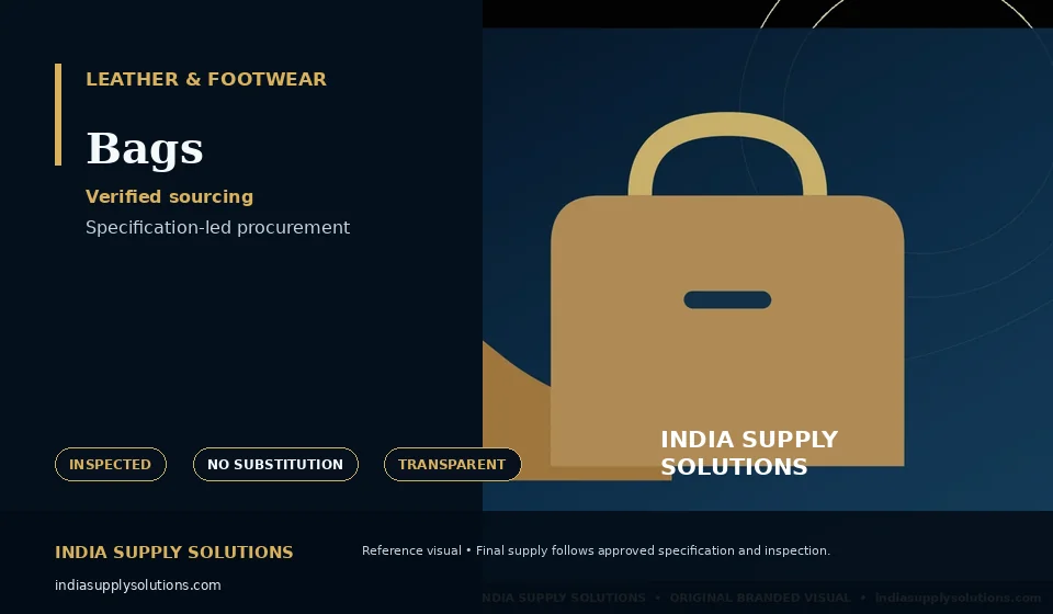 Bags — India Supply Solutions sourcing visual
