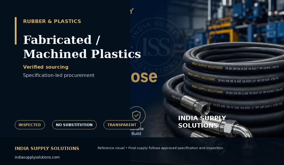 Fabricated / Machined Plastics — India Supply Solutions sourcing visual