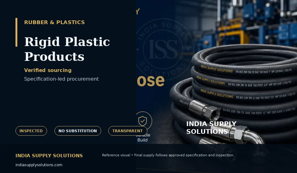 Rigid Plastic Products — India Supply Solutions sourcing visual