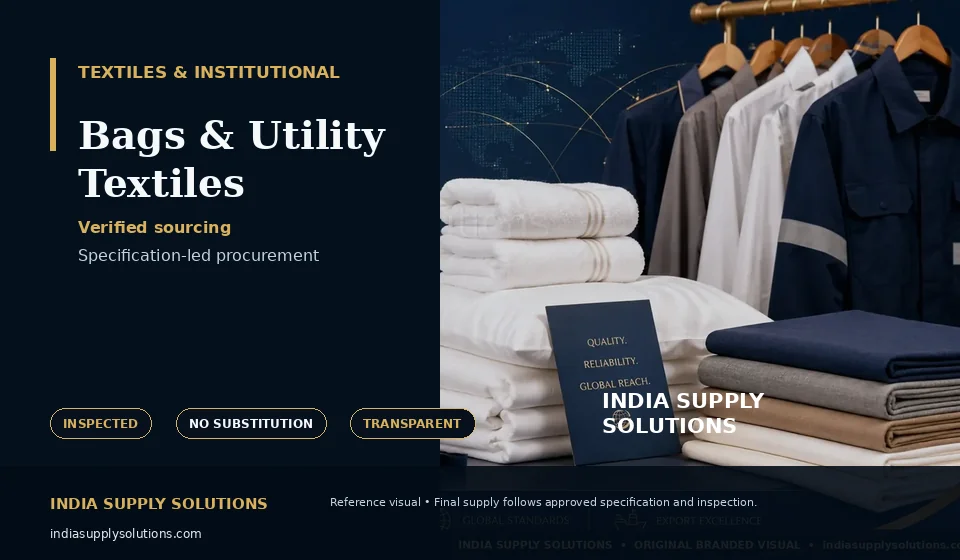 Bags & Utility Textiles — India Supply Solutions sourcing visual