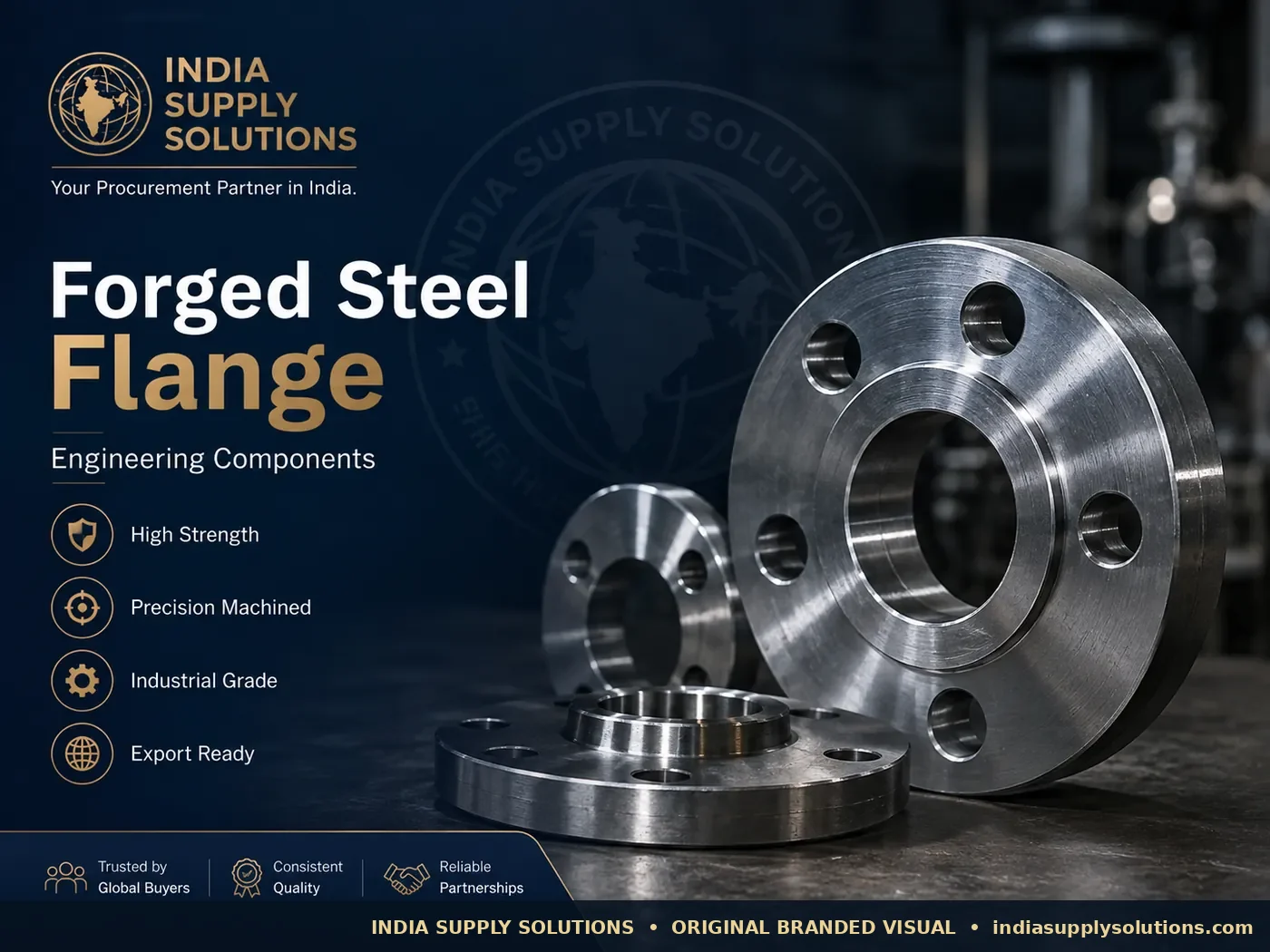 Forged Steel Flange — India Supply Solutions product-family reference photograph