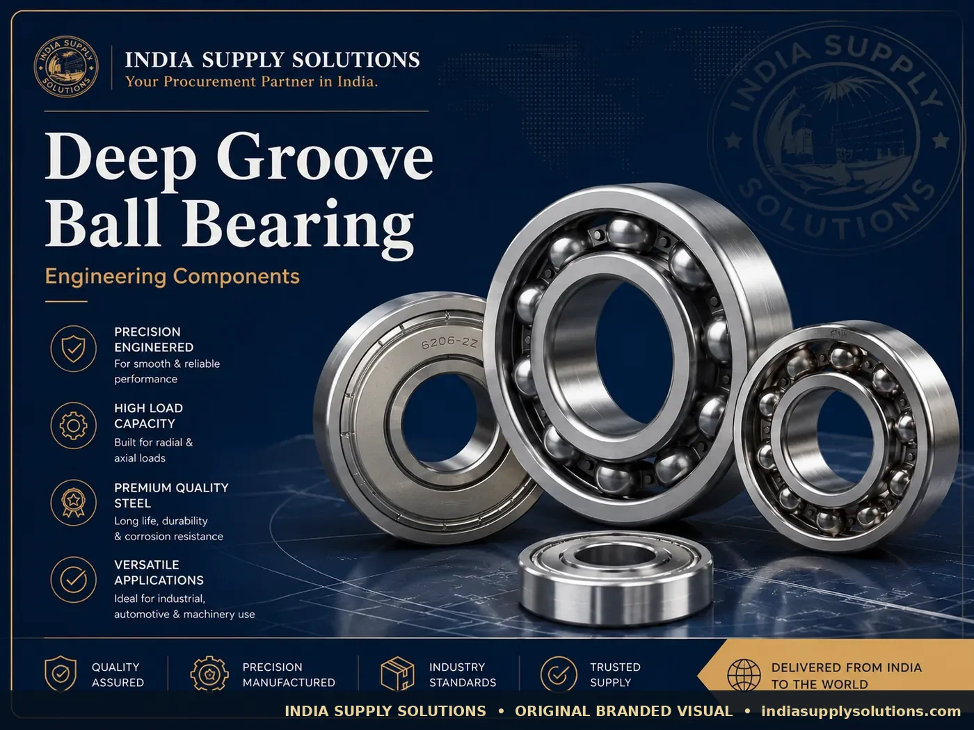Deep Groove Ball Bearing representative product image