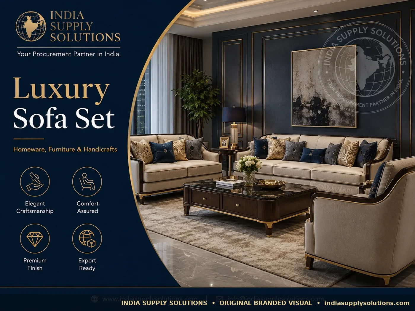 Luxury Sofa Set representative product image
